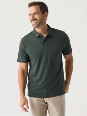 Vuori Polo Shirt Mens XXL  Short Sleeve Athleisure Golf Performance Polo